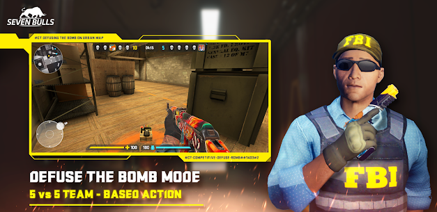 Counter Attack Multiplayer FPS MOD APK v1.2.77 4