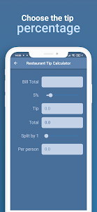 Restaurant TIP Calculator