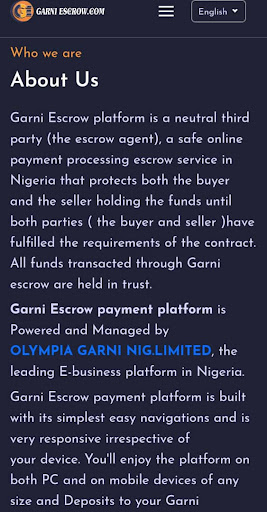 Garni Escrow - Safe Payment