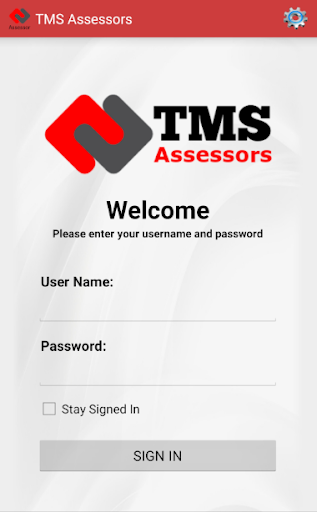 TMS Assessor App Screen 2