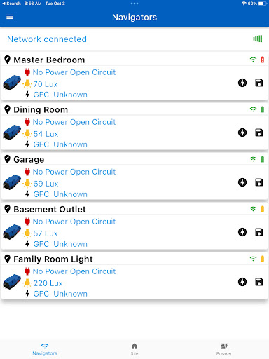 Circuit Navigator Screen 3