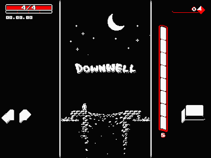 Captura de pantalla de Downwell