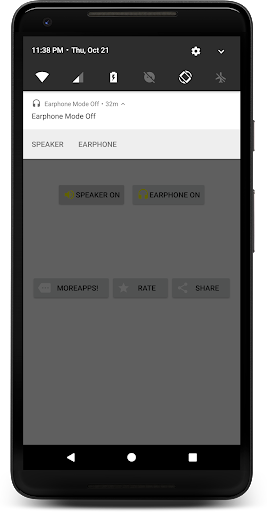 Headphone Mode Off Screen 2