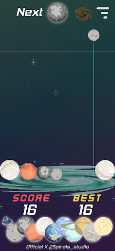 Android application Gravity Galaxy + screenshort
