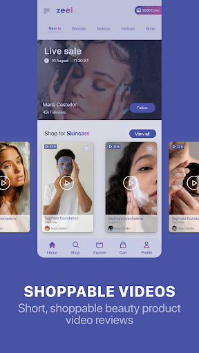 Zeel : Shoppable Video Reviews Screen 2