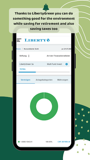Android application LibertyGreen screenshort
