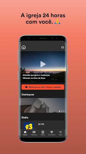 Android application Igreja Luz - Uruguaiana screenshort