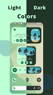 Musik-Widget Tangkapan layar