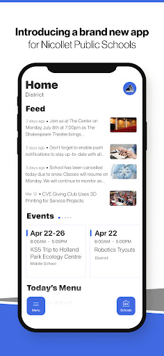 Android application Nicollet Public School screenshort