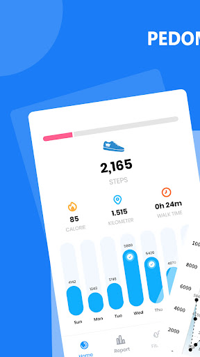 Step Counter Calories Tracker Screenshot 1 - AppWisp.com