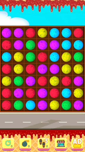 Android application Ice Cream: Match 3 Puzzle screenshort