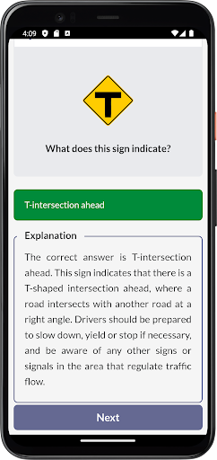 DMV Written Test 2024 Screen 3
