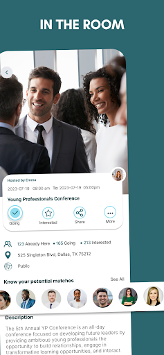 Myngly: Business Networking Screen 3