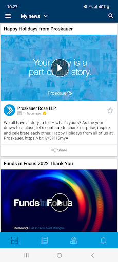 Get Social by Proskauer Screen 2