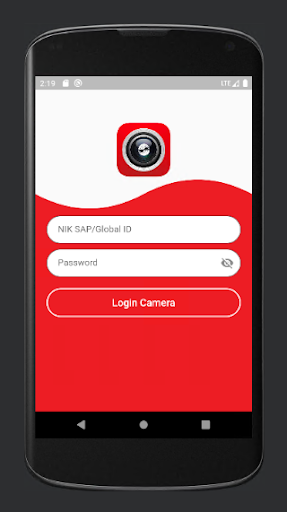 Android application Camera Container screenshort