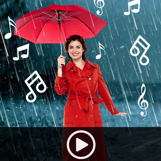 Rain Video Music -Photo Editor logo