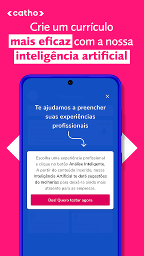 Vagas de Emprego: Catho Screen 3