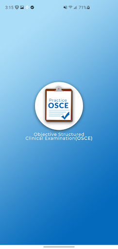 Android application Practice OSCE screenshort