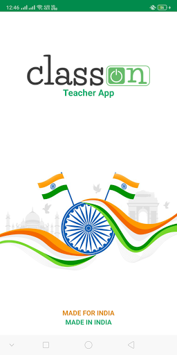 Android application Class ON - Teachers App screenshort