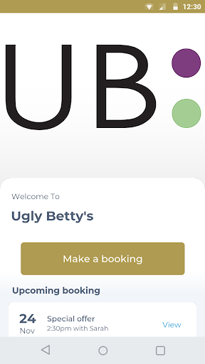 Android application Ugly Betty’s screenshort