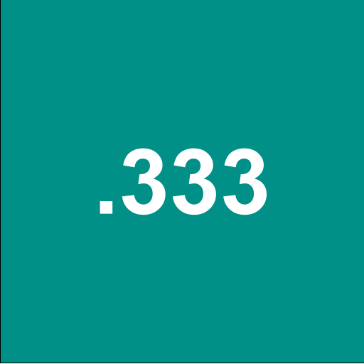 .333 打撃成績管理 logo