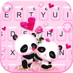 Cover Image of Herunterladen Pink Panda Couple Theme  APK
