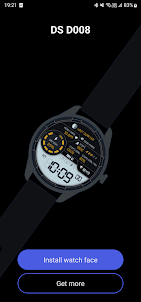 DS D008 - Digital watch face