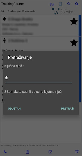 Address TrackingForMe Screen 2