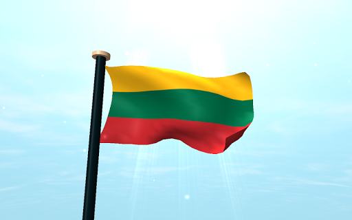 Lithuania Flag 3D Free