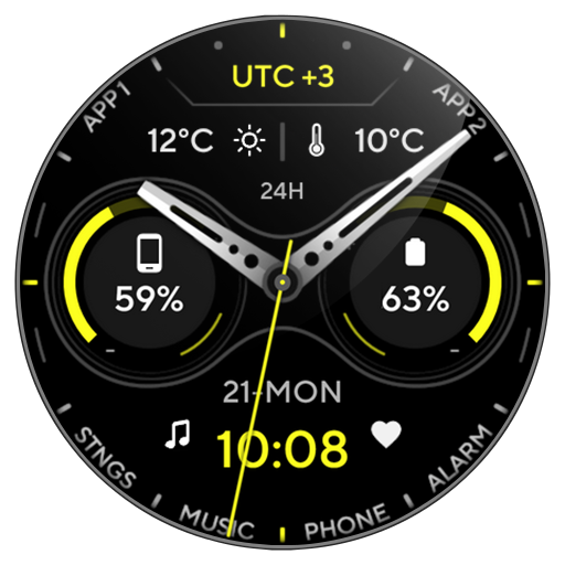 Awf Catalyst - watch face