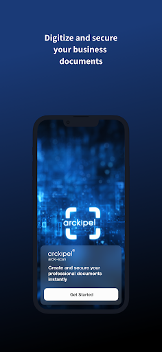 Android application arcki-scan screenshort