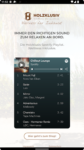 Holzklusiv App Screen 2