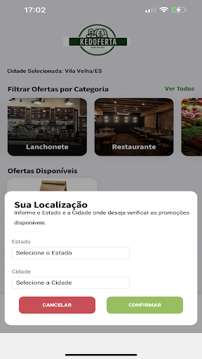 Android application KedOferta screenshort