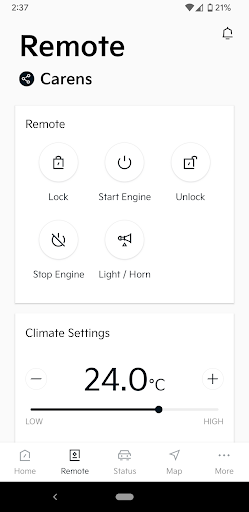 Kia Connect Screen 2
