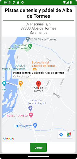 Reservas Alba de Tormes Screen 2