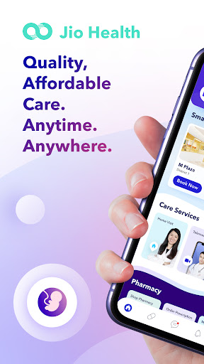 Android application Jio Health screenshort