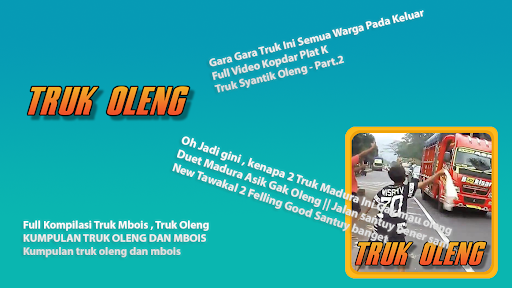 Android application Mobil Truk Oleng screenshort