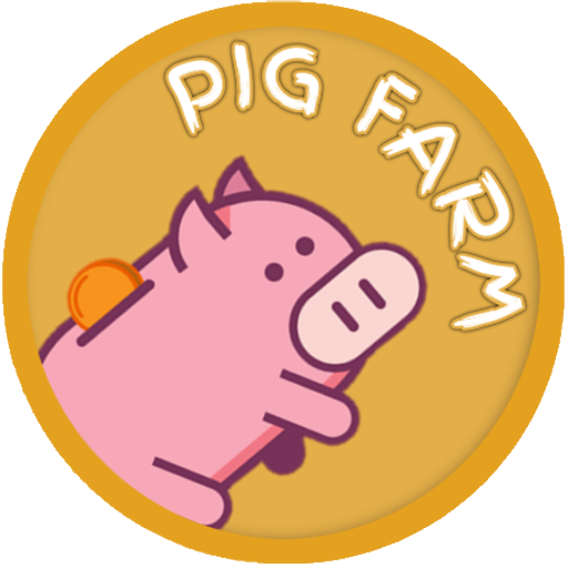 Pig Farm Clicker - Idle Game! logo