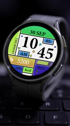Sky geometry Watchface screenshot 4