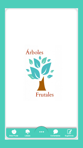 Android application Arboles Frutales screenshort