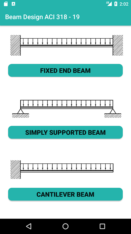 Beam Concrete ACI 318 - 19 Screen 2