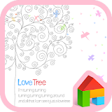 Pastel love tree dodol theme icon