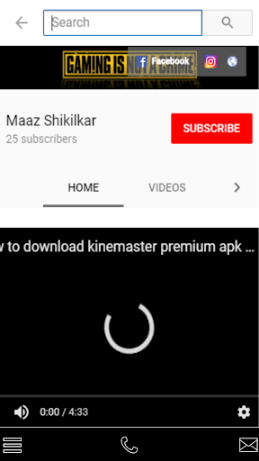 Android application Maaz Shikilkar Tech screenshort