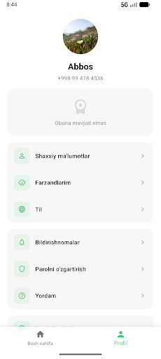 App screenshot