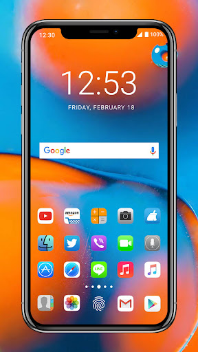 Launcher of iPhone 14 Theme Screen 2