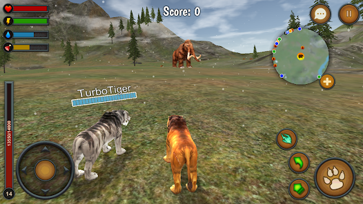 Imágen 4 Sabertooth Tiger Chase Sim android