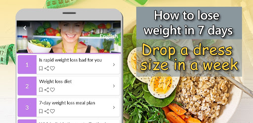 How to lose weight in 7 days Screen 3