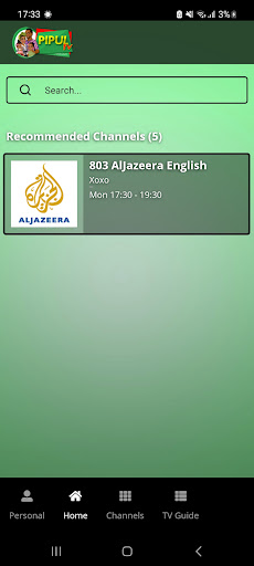 Android application Pipul TV screenshort