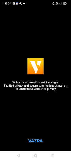 Android application Vazra screenshort