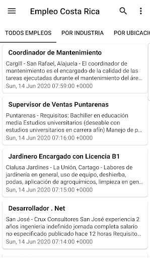 Empleo Costa Rica Screen 2